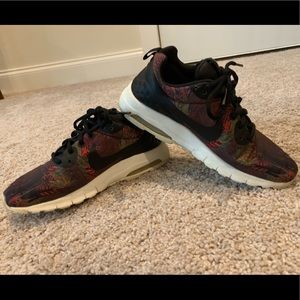 Floral Nike Tennis Shoes